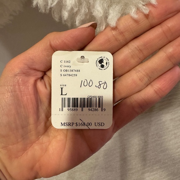 FREE PEOPLE Faux Teddy Sherpa Coat - Picture 4 of 8